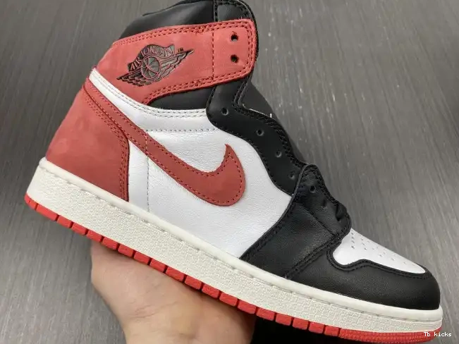 Rep TBK Air Jordan OG Retro 'Track High Red' 1 555088-112 0416